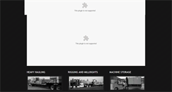 Desktop Screenshot of huddlestonmachinerymoving.com